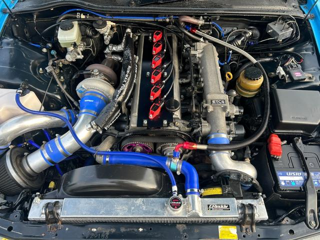 1JZ-GTE + TD06SH-25G SINGLE TURBO.