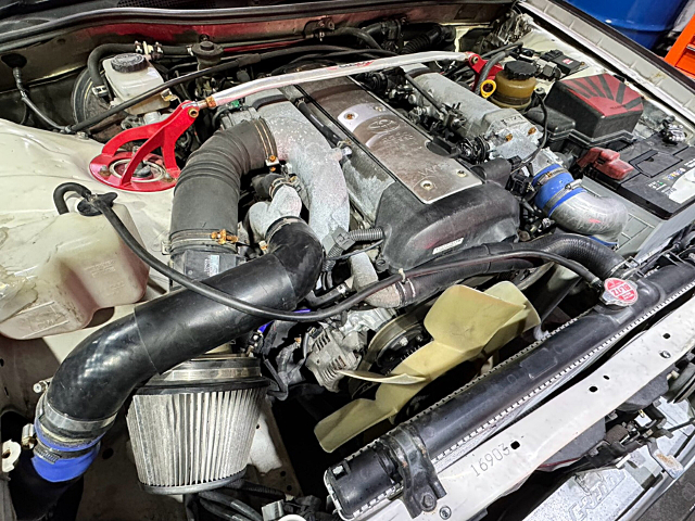 1JZ-GTE VVT-i turbo engine.