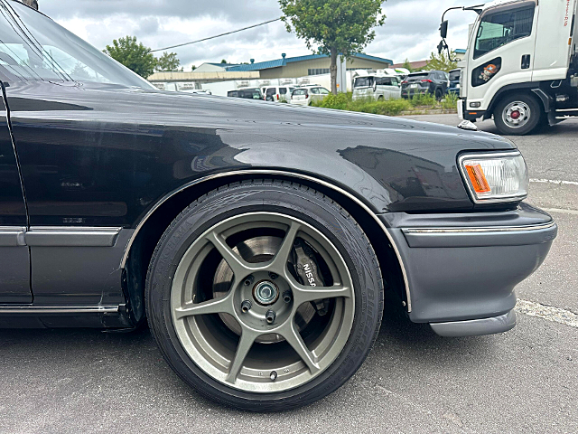 NISSAN 4-POT Caliper installed JZX81 CHASER 2.5 AVANTE.