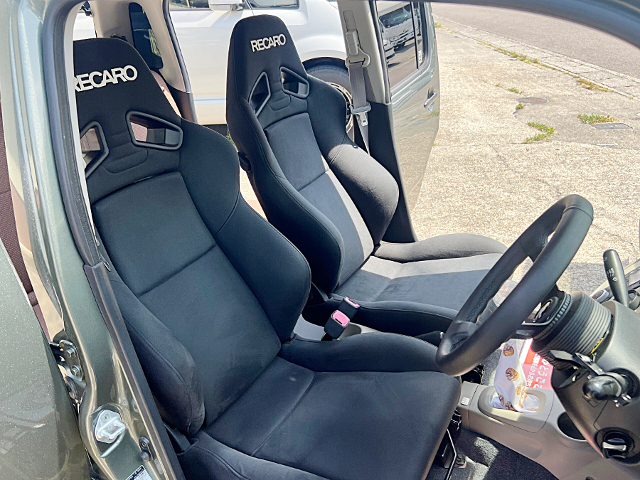 RECARO seats of CAR SUPPORT LINK DEMO CAR L675S MIRA COCOA PLUS X.