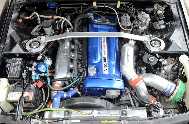 RB26 With HKS T45S Single turbo.