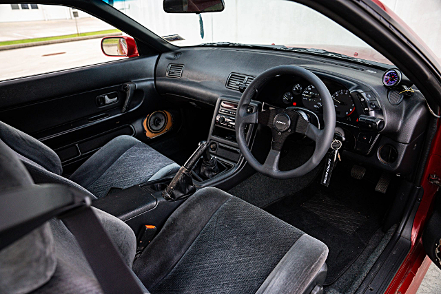 Interior of R32 SKYLINE 2-DOOR.