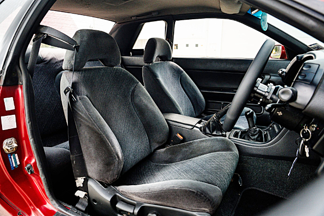 Seats of R32 SKYLINE 2-DOOR.