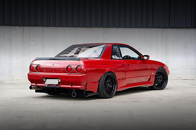 Rear exterior of R32 SKYLINE 2-DOOR.