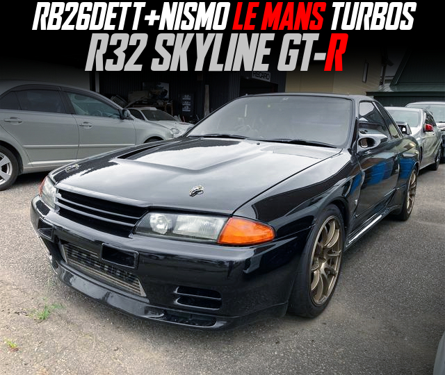 RB26DETT+NISMO LE MANS TURBOS in the R32 SKYLINE GT-R.
