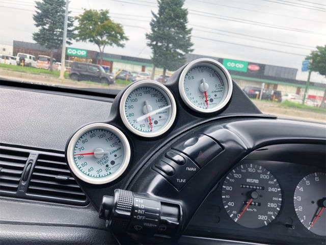 Greddy Gauges of R32 SKYLINE GT-R.