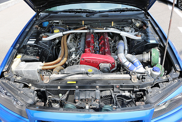 RB26DETT+HKS TWIN TURBO.