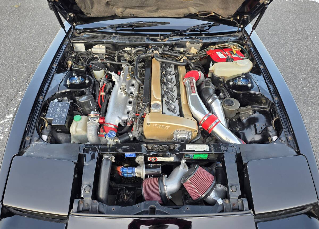 RB26DETT TWIN TURBO ENGINE installed PGZ31 FAIRLADY Z 200ZR.