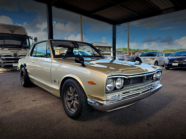 Front exterior of GT-R style HAKOSUKA 2-DOOR.