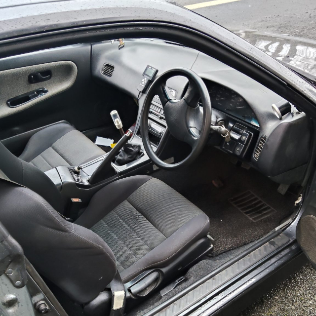 Interior of NISSAN 180SX.