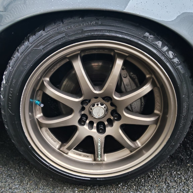 Front RIM of NISSAN 180SX.