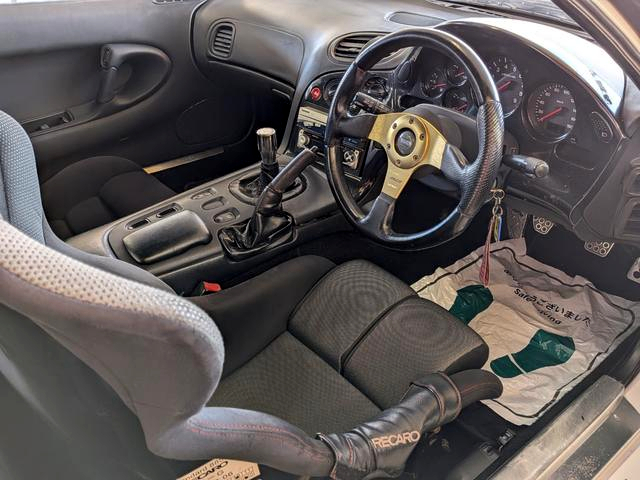 Interior of R-MAGIC WIDEBODY FD3S RX-7.