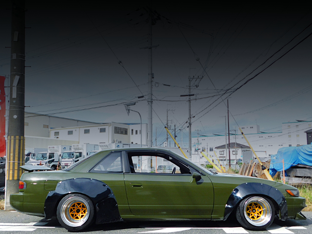 Side exterior of WORKS S13 SILVIA Q'S.