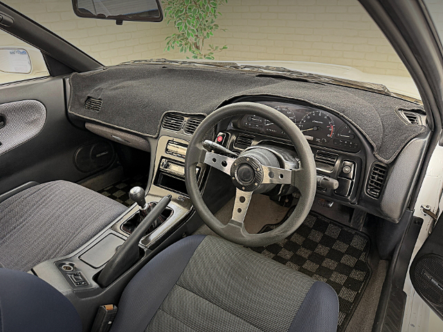 Interior of S13 NISSAN SILVIA.
