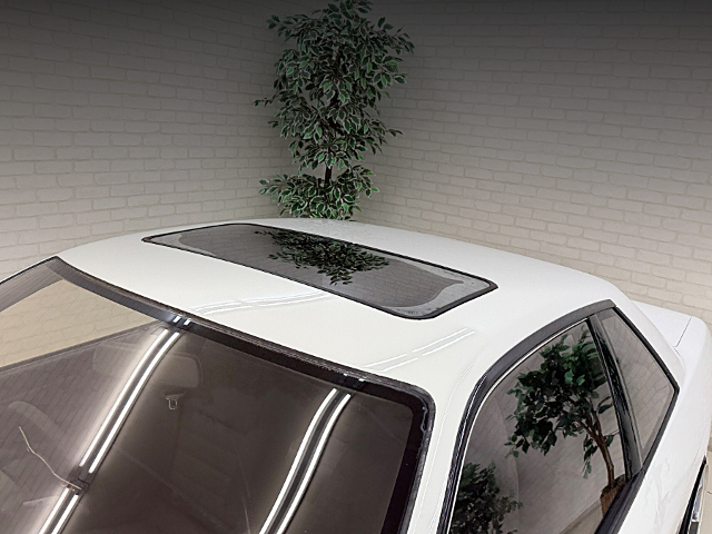 Sunroof of S13 NISSAN SILVIA.