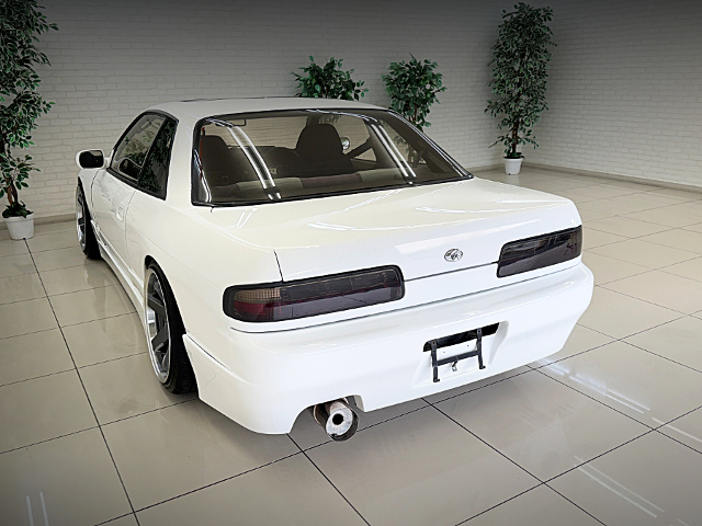 Rear exterior of S13 NISSAN SILVIA.