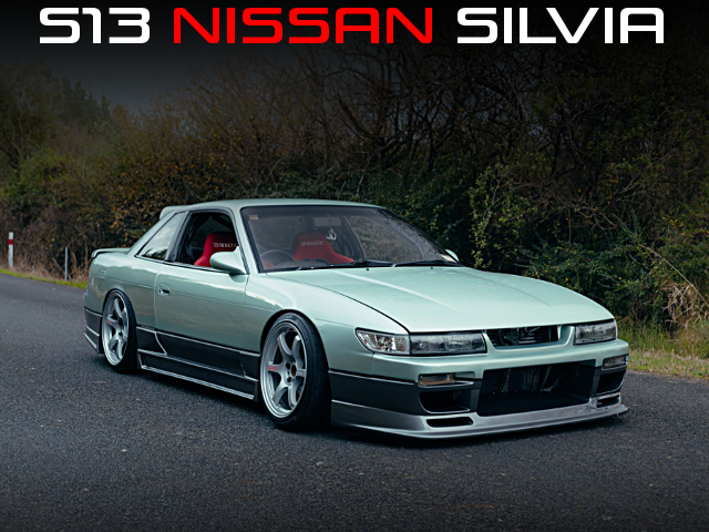 Modified S13 NISSAN SILVIA.