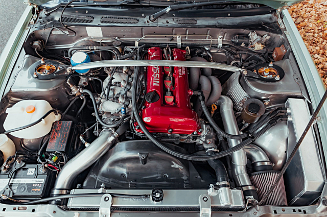 SR20DET With GT2871R Turbo in the Modified S13 NISSAN SILVIA.