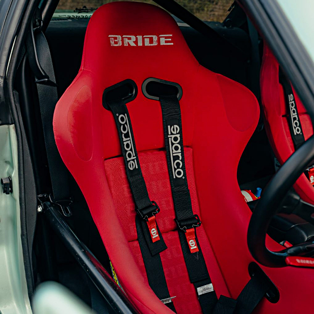 BRIDE seat of Modified S13 NISSAN SILVIA.