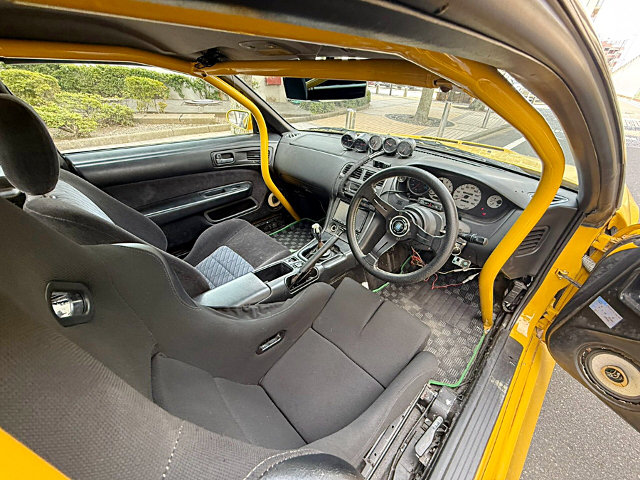 Interior of WIDEBODY S14 SILVIA.