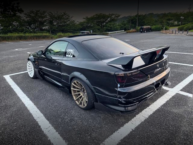 Rear exterior of 460HP S15 SILVIA SPEC-S AERO.