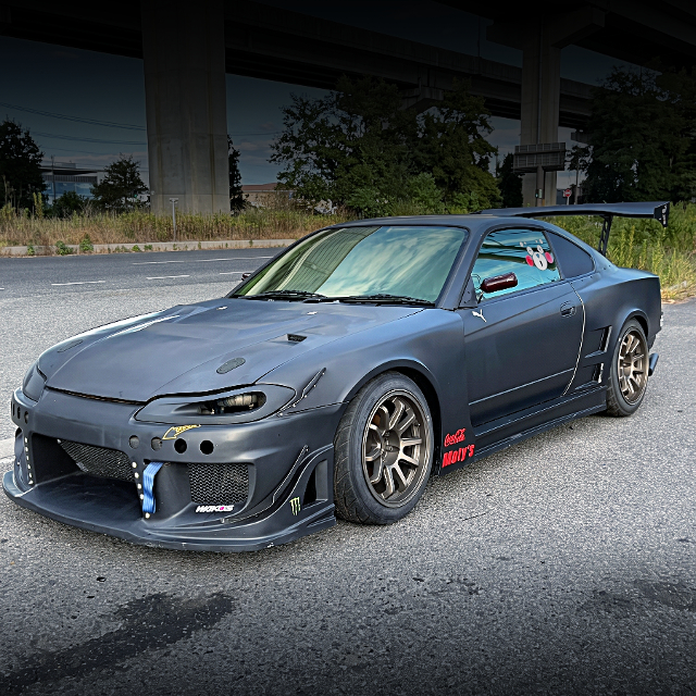Front exterior of WIDEBODY S15 SILVIA.