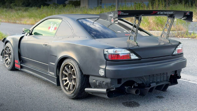 Rear exterior of WIDEBODY S15 SILVIA.