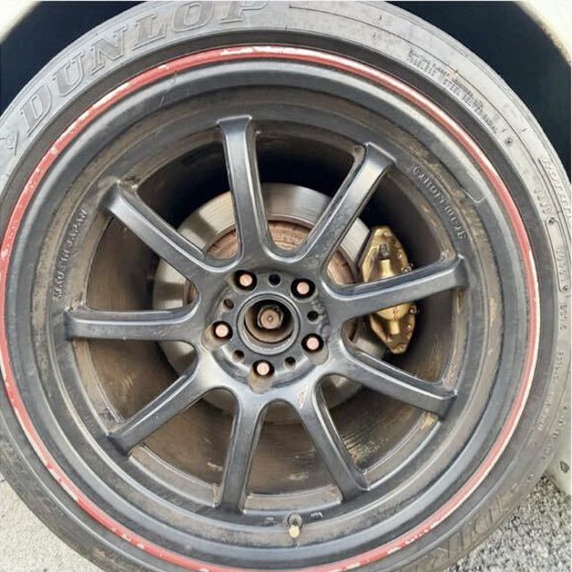 Brembo Rear Caliper of S15 SILVIA SPEC-R.