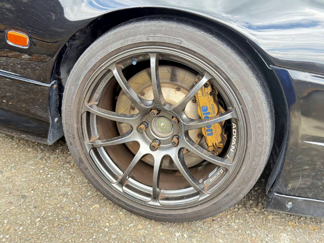 ALCON Front Caliper installed S15 SILVIA.
