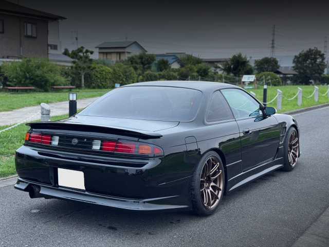 Rear exterior of S15 faced S14 SILVIA K'S.