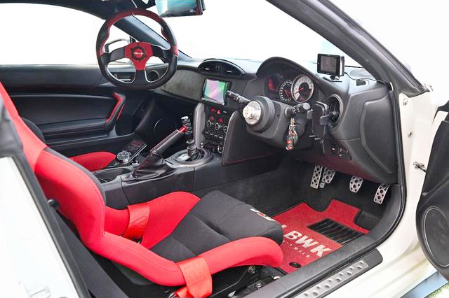 Interior of LB-WORKS WODEBODY ZN6 TOYOTA 86GT.