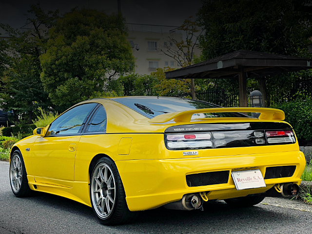 Rear exterior of Z32 FAIRLADY Z VERSION R 2by2 T-BAR ROOF.