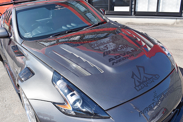 Front Hood of Msports WIDEBODY Z34 FAIRLADY Z VERSION ST.