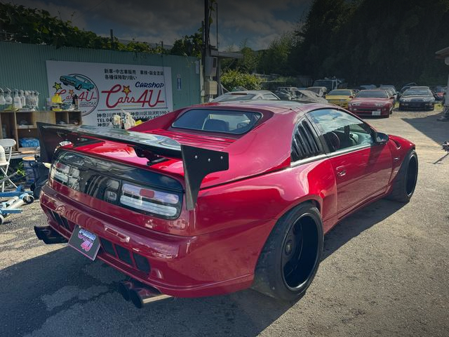 Rear exterior of WIDEBODY Z32 FAIRLADY Z.