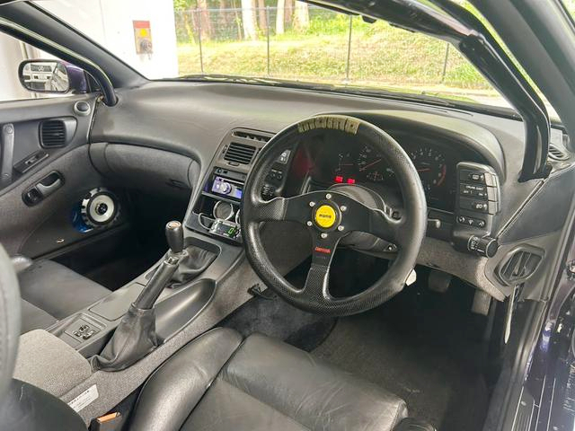 Interior of TwinZ Design WIDEBODY Z32 FAIRLADY Z 300ZX TWIN TURBO.