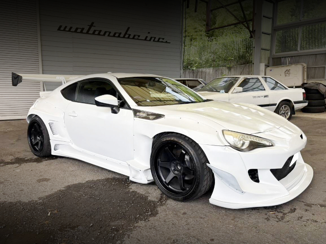 Front exterior of WIDEBODY ZN6 TOYOTA 86GT.