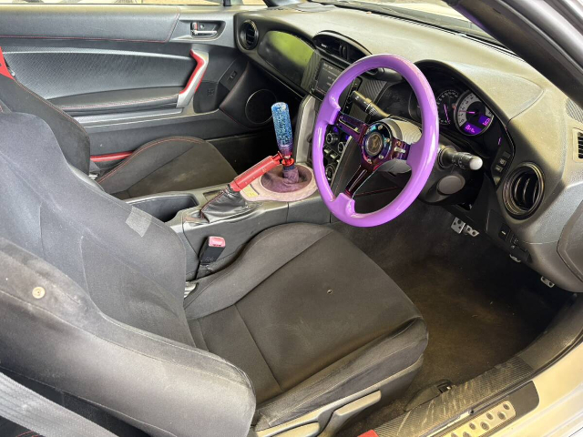 Interior of WIDEBODY ZN6 TOYOTA 86GT.