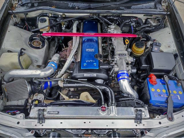 VVTi 1JZ-GTE 2500cc Turbo engine.
