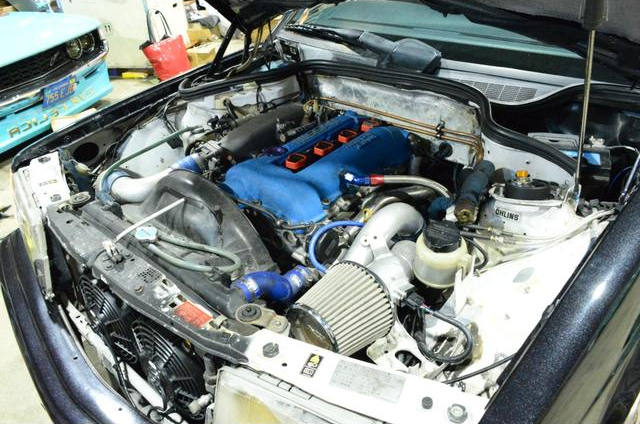 SR20 turbo installed W201 MERCEDES-BENZ 190E SPORTLINE.