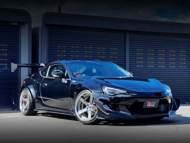 Front exterior of WIDEBODY ZN6 TOYOTA 86GT LIMITED.