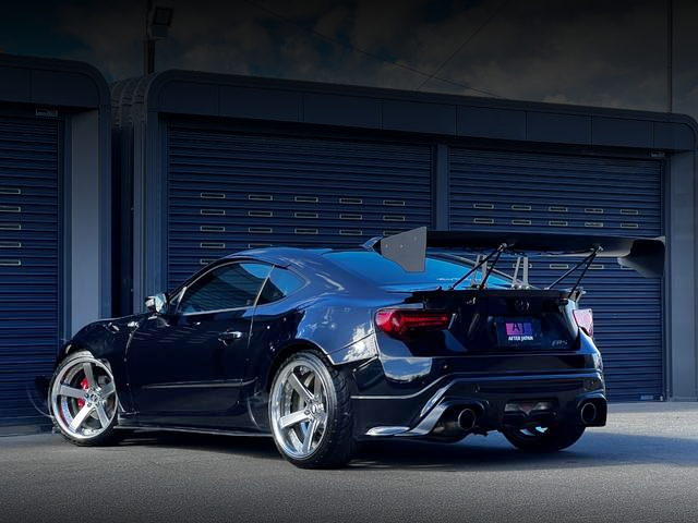 Rear exterior of WIDEBODY ZN6 TOYOTA 86GT LIMITED.