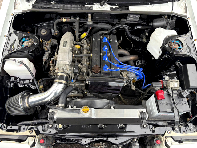 16V 4AG engine of Stance Custom AE86 SPRINTER TRUENO GT-APEX.