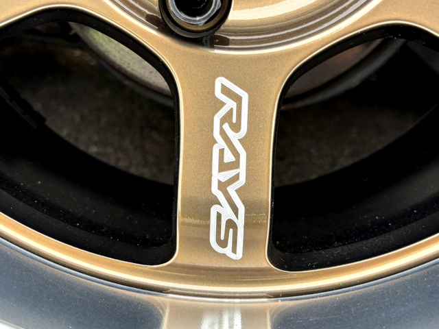 Rays Rim of Stance Custom AE86 SPRINTER TRUENO GT-APEX.