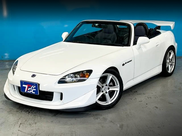Front exterior of AP2 HONDA S2000 TYPE S.