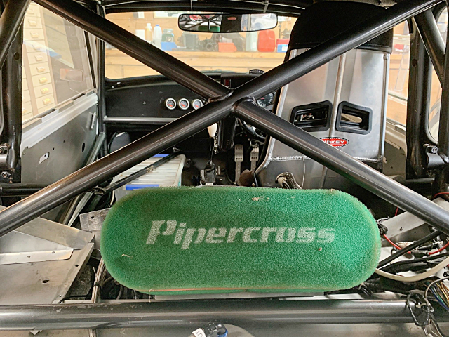 Roll Bar Installed CLASSIC MINI.