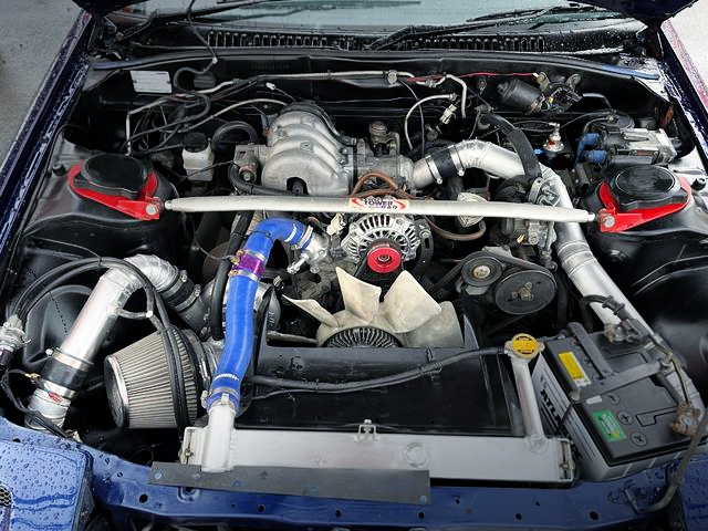 13B-T With HKS TO4 TURBOCHARGER installed FC3S MAZDA SAVANNA RX-7 GT-R.