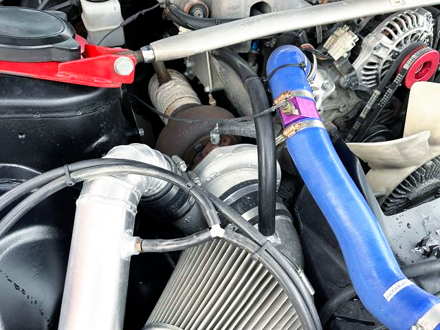 HKS TO4 Turbo on 13B-T. 