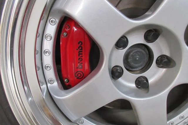 Brembo Caliper of RE-AMEMIYA AD-GT WIDEBODY FD3S RX-7.