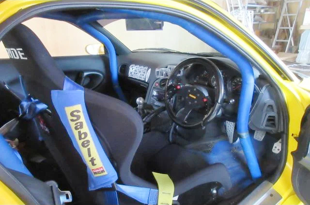 Interior of RE-AMEMIYA AD-GT WIDEBODY FD3S RX-7.