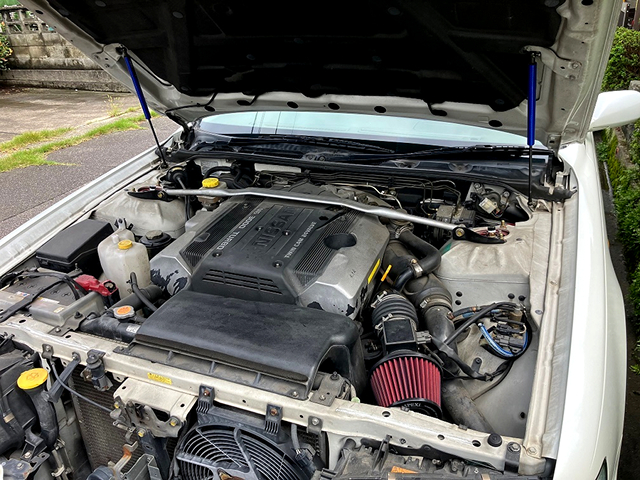 VQ30DET 3000cc turbo engine of FHY33 CIMA.